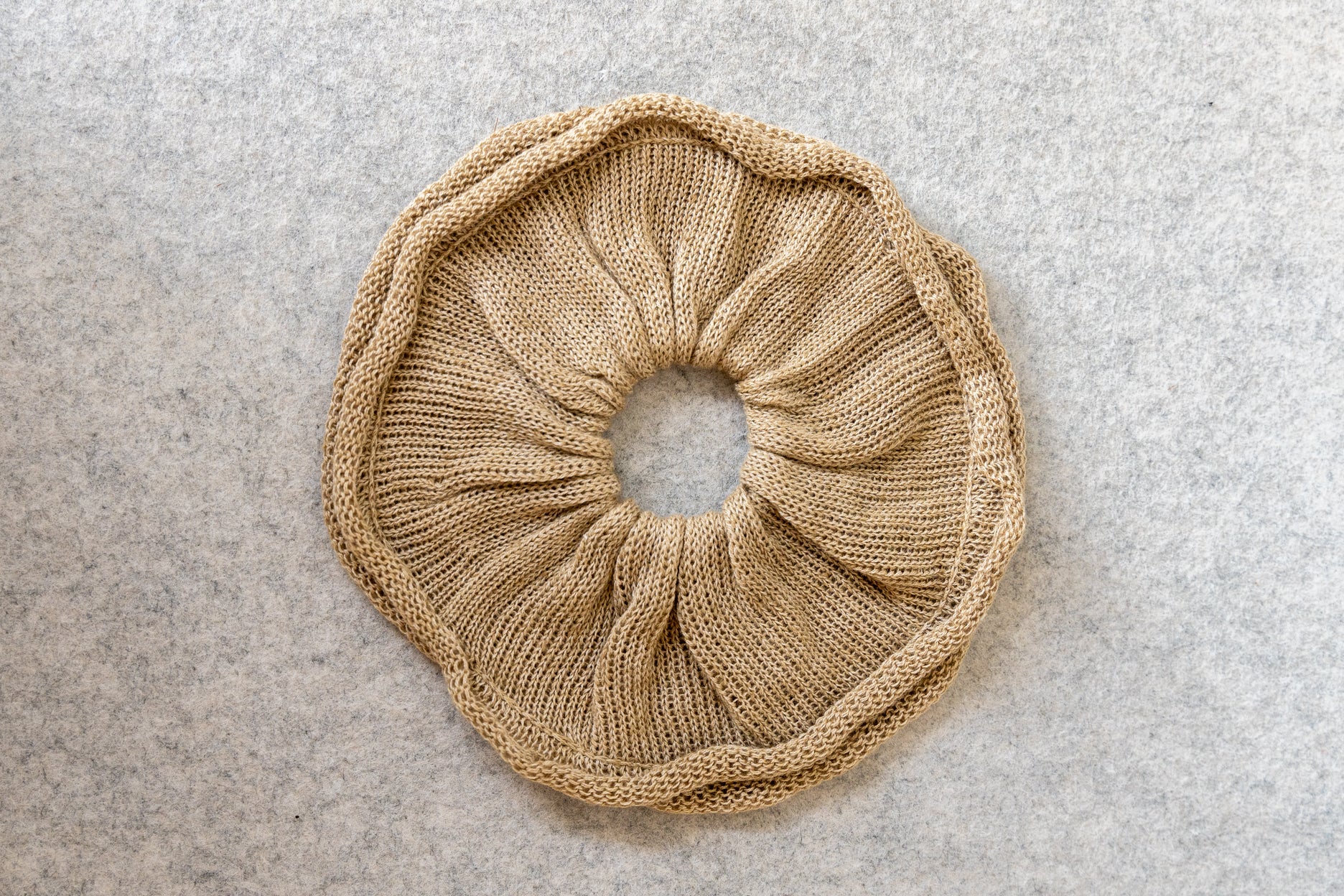 Large Cotton Hemp Scrunchies